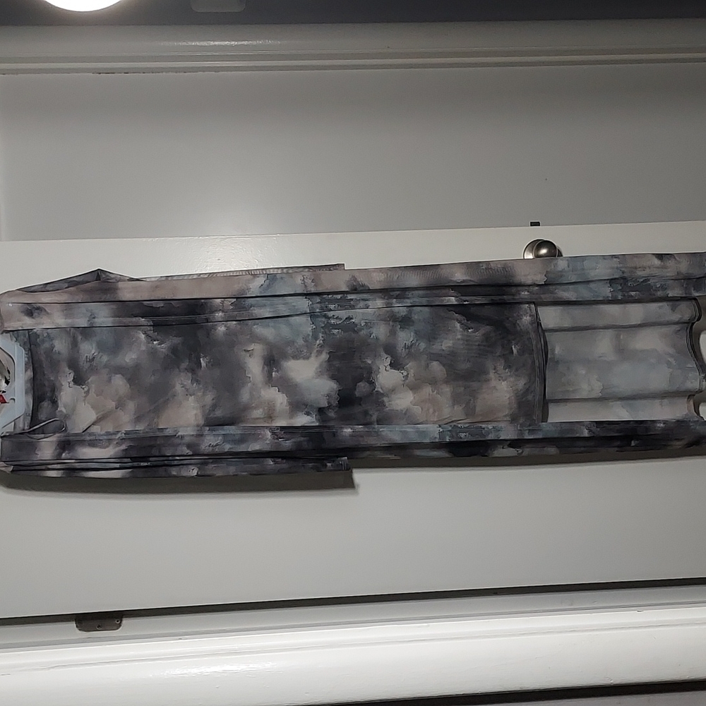 Fashion Nova gray and black 2 pc dress